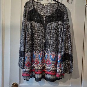 2X Daniel Rainn  blouse